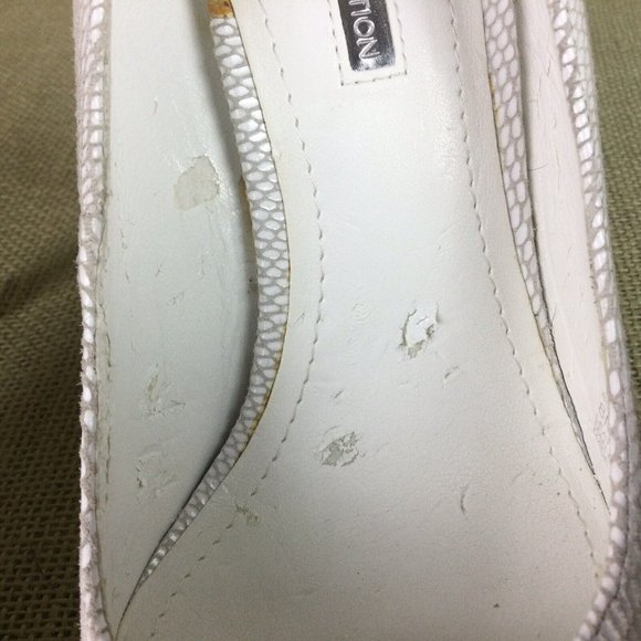 BCBG Generation Parade Leather Platform Heels - Picture 9 of 12